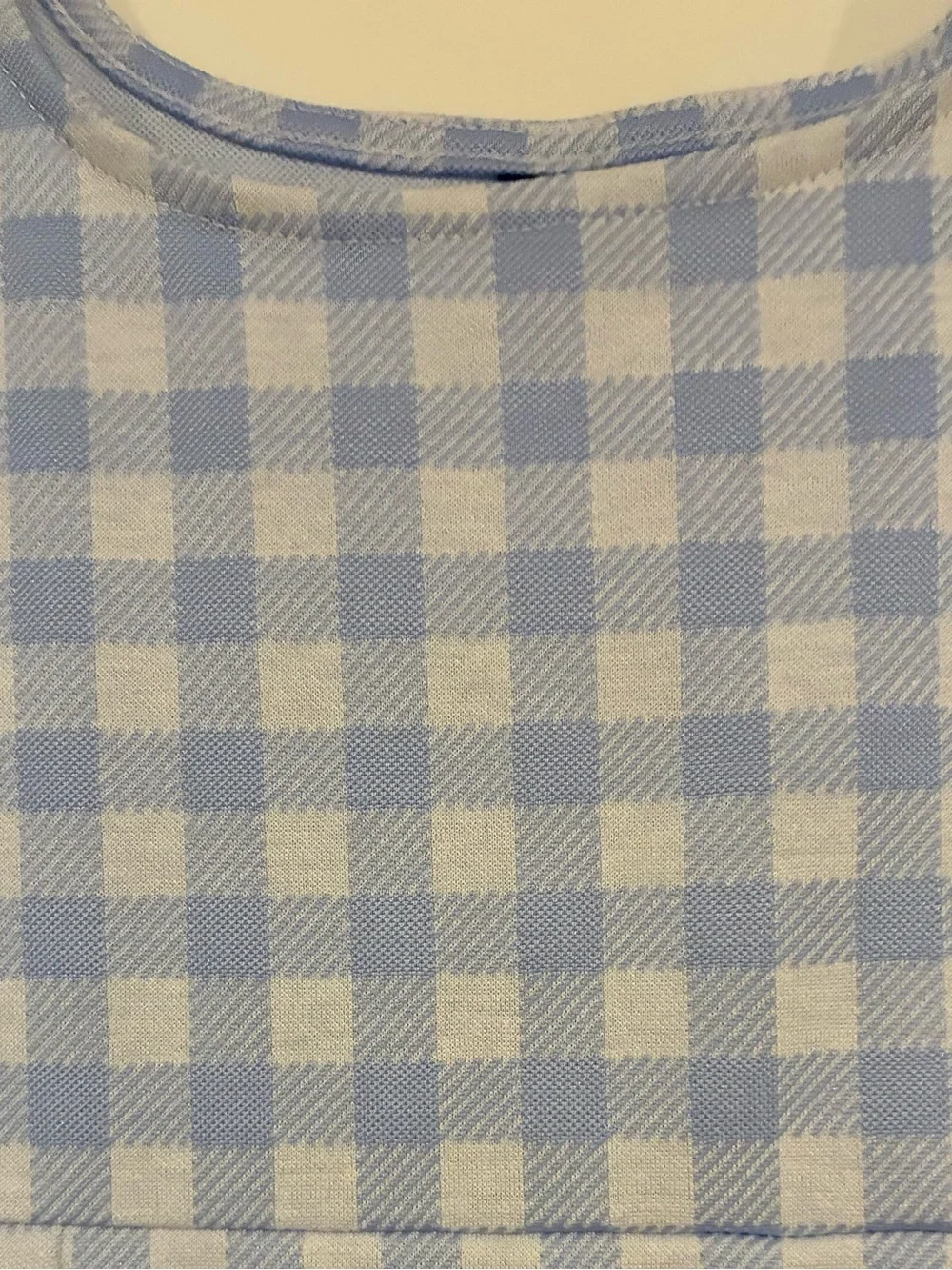 Old Navy Girls' Blue Gingham Tank Dress